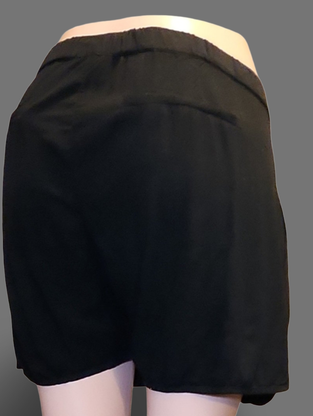 Old Navy Women's Black Athletic Shorts Rayon Drawstring XXL Comfy & fun to style - Picture 7 of 9
